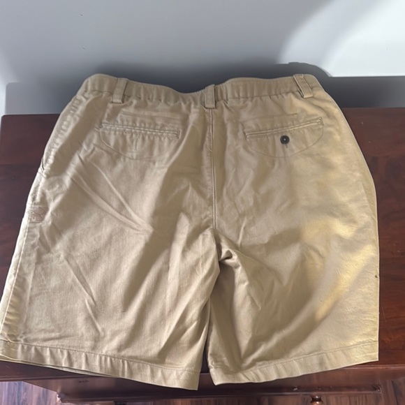 Under Armour Tan Flat Front Shorts - Picture 3 of 3